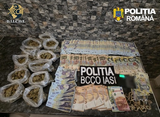Cocaină vândută într-o vulcanizare din Iaşi/ Clienţii cumpărau cocaină cu 500 de lei gramul/ Cinci persoane au fost arestate pentru trafic de droguri - VIDEO, FOTO