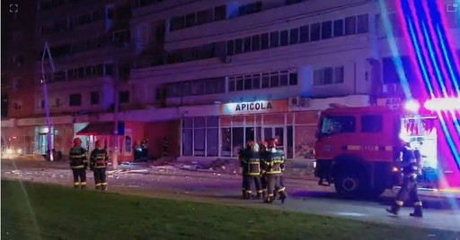 UPDATE - Dronă de tip Geran 2, de provenienţă rusească, prăbuşită pe un bloc din Galaţi. Explozie şi incendiu la un apartament / Două persoane, la spital / 12 cazuri de fragmente de drone căzute anul acesta / Reacţia MAE - FOTO, VIDEO