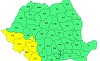 Instabilitate atmosferică accentuată, până joi seară, în mai multe regiuni ale ţării / Au fost emise două avertizări cod galben / Se anunţă cantităţi însemnate de precipitaţii