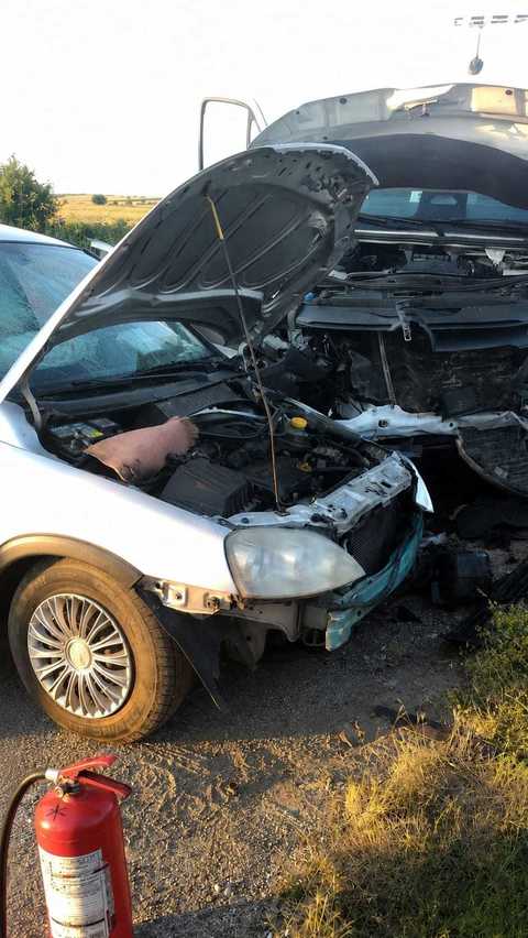 Argeş - Accident pe A1, între un microbuz şi un autoturism. Cinci persoane au fost rănite - FOTO