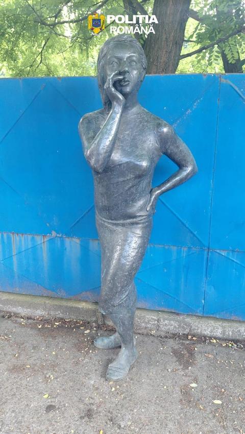 Statuetă din patrimoniul cultural al Germaniei, descoperită la Sătuc de poliţiştii din Buzău