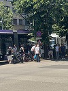 Timişoara: Şoferul unui taximetru a rămas încarcerat, după un accident cu un tramvai