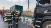 Prahova: Şase autovehicule, implicate într-un accident pe drumul naţional 72/ Două persoane sunt rănite, traficul este restricţionat