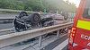 Sibiu - Accident grav pe autostrada A1, în apropierea localităţii Cristian - O fetiţă de cinci ani a murit. O femeie şi un copil de un an au fost transportaţi la spital - FOTO