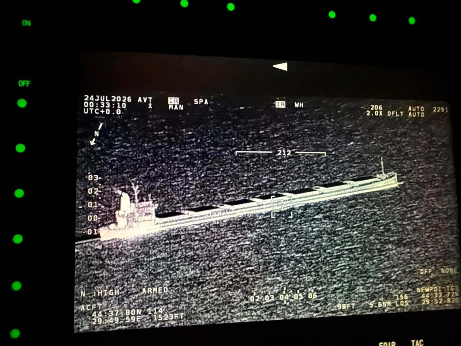 Un nou incident naval produs în Marea Neagră - O navă sub pavilion Liberia, care transporta cărbuni cu destinația Ucraina, a semnalat o avarie care e posibil să fi fost provocată de impactul cu o dronă maritimă sau de explozia unei mine marine