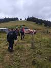 Început de weekend extrem de intens pentru echipa Salvamont Maramureş. Au fost salvaţi patru ucraineni rătăciţi în munte, un cioban cu dureri abdominale puternice şi un tânăr rănit după o coborâre în rapel pe cascadă - FOTO
