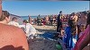 Salvamarii intervin în zona Belona din Eforie Nord – Un bărbat din Bucureşti a intrat în mare, iar la scurt timp i s-a făcut rău şi a căzut în apă / I se aplică manevre de resuscitare
