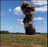 Tulcea: Drona găsită la Plauru a fost distrusă prin detonare controlată de specialiştii MApN - FOTO, VIDEO 