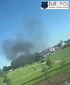 UPDATE - Sindicatul Europol, după ce o maşină de poliţie a luat foc în timpul unei urmăriri: Colegii noştri au ales să evite impactul şi să protejeze vieţile celor aflaţi în maşina urmărită, riscându-şi propriile vieţi / Reacţia IPJ Constanţa - VIDEO