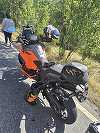 Hunedoara: Coliziune dintre un autoturism şi 3 motociclete, pe DN 7, între Burjuc şi Zam / Persoanele care se aflau pe motociclete au fost asistate medical şi transferate la spital