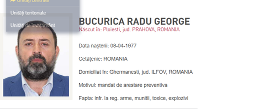 UPDATE - Procurorul Radu Bucurică din Caraş- Severin a fost arestat preventiv, după ce a fost implicat într-un scandal în judeţul Hunedoara, în care ar fi folosit un pistol / Procurorul a fost dat în urmărire / El a fost dat în urmărire
