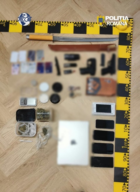 Cetăţean suedez, membru al unei grupări de crimă organizată, prins de poliţişti şi procurori DIICOT în urma unor percheziţii în Bucureşti şi Otopeni - VIDEO