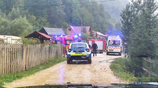 Alba: Trei persoane, electrocutate în timp ce lucrau la o cabană din comuna Sohodol VIDEO, FOTO