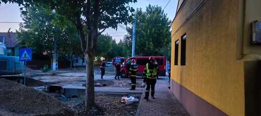 Situaţie de urgenţă în judeţul Timiş – O conductă s-a fisurat şi sunt scurgeri mari de gaze / Populaţia, evacuată preventiv pe o rază de aproximativ 500 de metri pătraţi - FOTO 