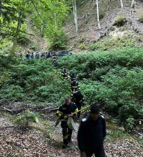 Vâlcea: A cincea zi de intervenţie pentru stingerea unui incendiu de fond forestier izbucnit în zona Băile Olăneşti şi care s-a extins pe 31 de hectare
