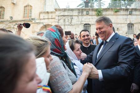Iohannis: Toţi oficialii din Israel mi-au spus că îi apreciază pe cei veniţi din România, iar asta m-a uns la inimă