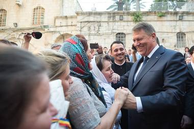 Iohannis: Toţi oficialii din Israel mi-au spus că îi apreciază pe cei veniţi din România, iar asta m-a uns la inimă