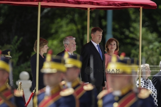 Klaus Iohannis l-a primit la Cotroceni pe preşedintele Garmaniei (Foto: Inquam Photos / Octav Ganea)