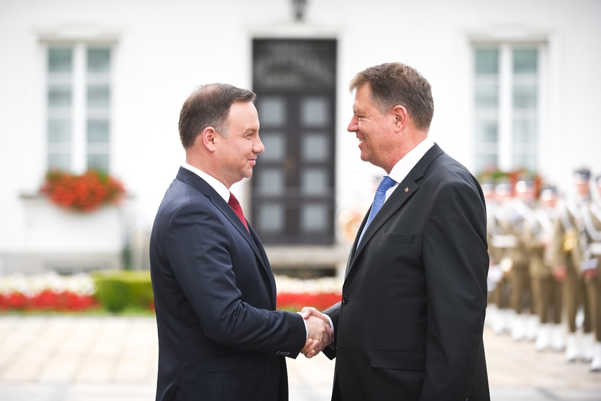 Klaus Iohannis, după întâlnirea cu preşedintele Poloniei: Putem vorbi de o cooperare strategică polono-româno-americană
