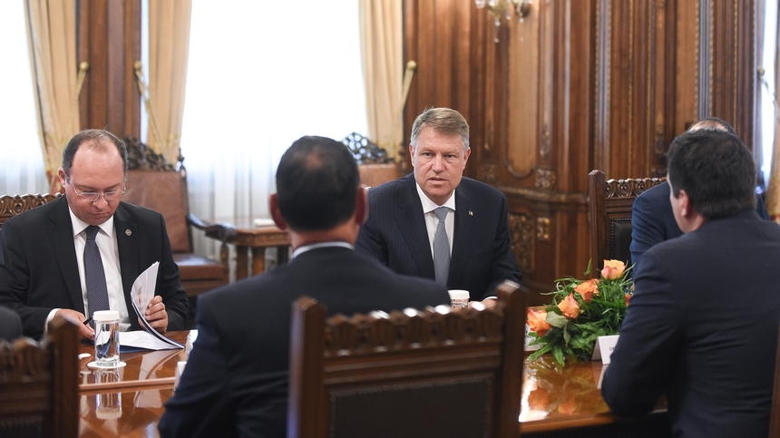 Iohannis a primit o delegaţie a Congresului SUA; schimbul de informaţii şi cooperarea militară, pe agenda convorbirii