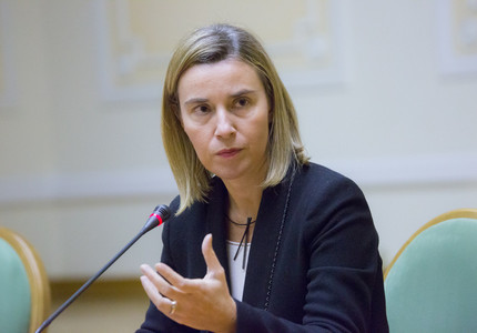 Ministrul Comănescu şi Federica Mogherini au discutat despre Strategia Globală a Uniunii Europene