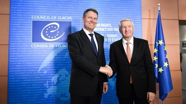 Iohannis, în plenul Adunării Parlamentare a Consiliului Europei: Majoritatea nu poate abuza de drepturile ei doar pentru că e majoritate