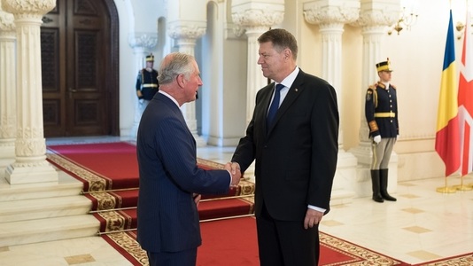Preşedintele Iohannis îl va decora, miercuri, pe Prinţul Charles cu Ordinul Naţional ”Steaua României”