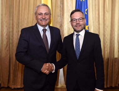 Dragnea, întrevedere cu Michael Roth: Intensificarea investiţiilor între România şi Germania, printre temele de discuţie