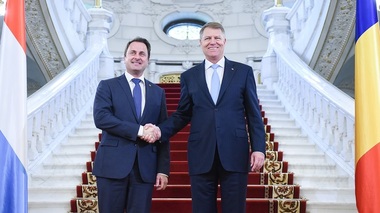 Iohannis, către premierul luxemburghez: Avem o situaţie dificilă. Xavier Bettel: E important să găsiţi curând stabilitate politică. VIDEO
