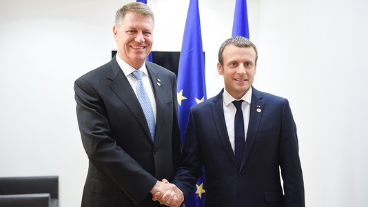 Emmanuel Macron va vizita România, la invitaţia preşedintelui Iohannis