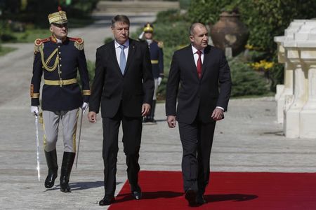 Preşedintele Iohannis l-a primit la Palatul Cotroceni pe şeful statului bulgar, Rumen Radev. VIDEO