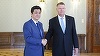 Iohannis a discutat cu ministrul japonez de Externe despre îmbunătăţirea cooperării bilaterale politice şi economice