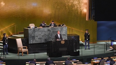 Iohannis la ONU: În contextul creşterii violenţei şi a dezinformării, România este convinsă că doar prin educaţie de calitate putem contracara tendinţele extremiste cu care se confruntă tinerii 