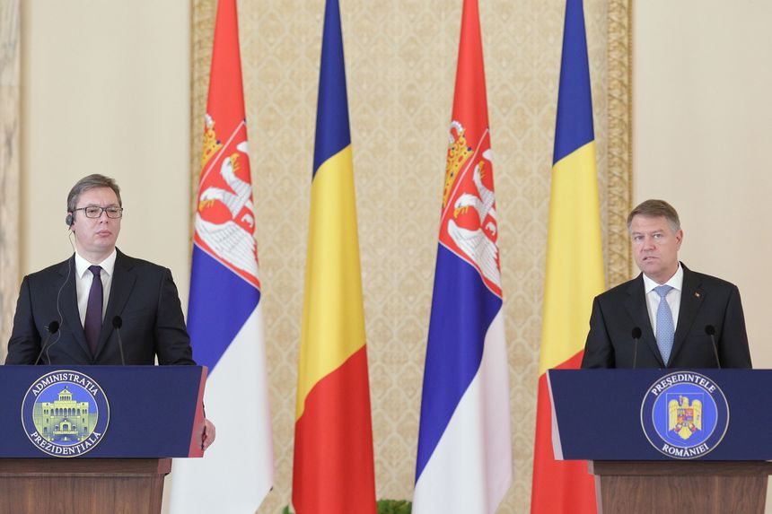 Preşedinţii Iohannis şi Vučić au discutat despre situaţia românilor din Serbia