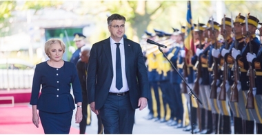 Premierul croat, după discuţiile cu Dăncilă: Interesul României şi cel al Croaţiei este intrarea în spaţiul Schengen şi cred că am atins un grad avansat, dacă nu chiar am îndeplinit toate condiţiile tehnice astfel încât să aderăm şi la acest spaţiu