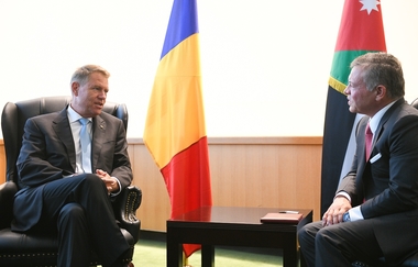 Preşedintele Klaus Iohannis s-a întâlnit cu regele Abdullah al II-lea al Iordaniei, în marja celei de-a 73-a reuniuni a Adunării Generale a Organizaţiei Naţiunilor Unite 