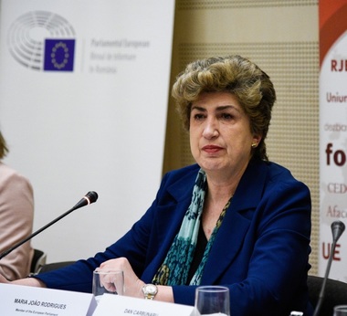 Eurodeputatul socialist Maria Rodrigues: Cea mai importantă amprentă a României asupra UE este a unui angajament mai puternic