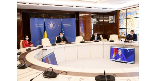Premierul Ludovic Orban a discutat cu Angela Merkel, într-o videoconferinţă, despre necesitatea intrării României în Spaţiul Schengen