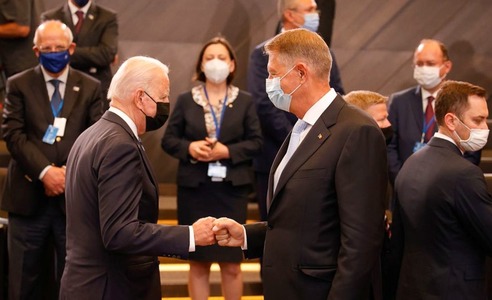 Iohannis: L-am invitat pe preşedintele Biden în România. A fost perfect de acord să încercăm să organizăm o astfel de întâlnire