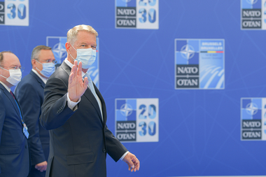 Iohannis, întrebat despre întâlnirea Biden - Putin: Este binevenită şi această discuţie pentru a reitera că acest scut este unul pur defensiv, inclusiv partea de la noi, de la Deveselu