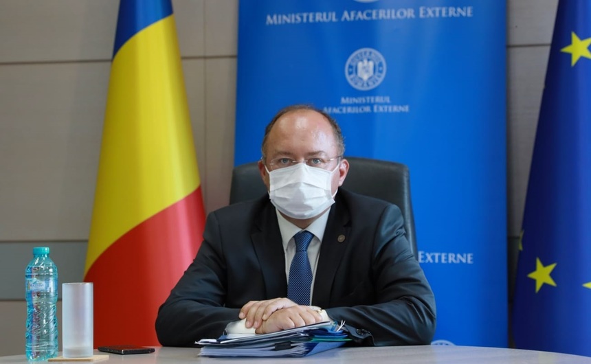 Aurescu, la reuniunea extraordinară a miniştrilor de externe din UE: România îşi manifestă deschiderea şi evaluează posibilitatea de a prelua, unde se consideră justificat, personalul local afgan care a sprijinit autorităţile române