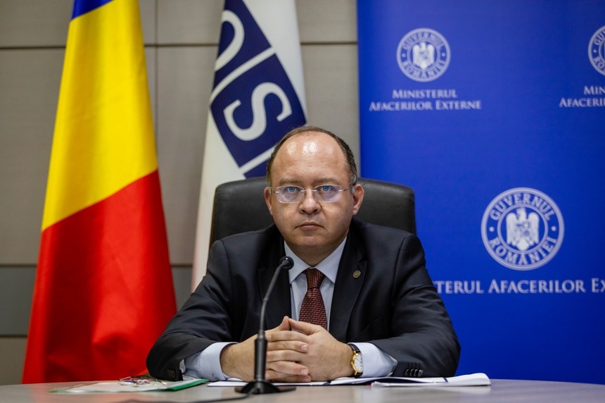 Aurescu: România salută adoptarea, astăzi, de către Uniunea Europeană a sancţiunilor împotriva Belarusului, pentru rolul său în sprijinirea agresiunii Rusiei împotriva Ucrainei