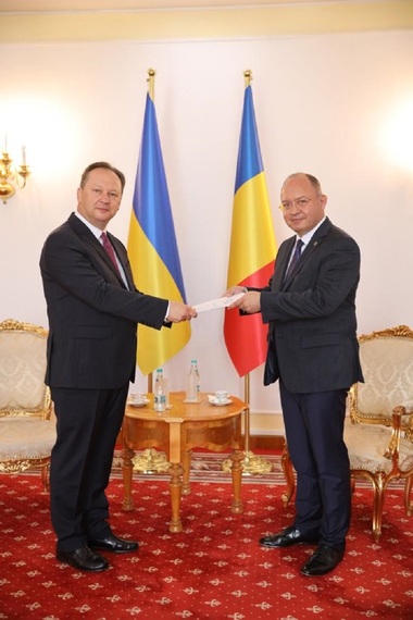 Aurescu a reiterat, la primirea ambasadorului agreat al Ucrainei, Ihor Prokopchuk, sprijinul ferm al României pentru independenţa, suveranitatea şi integritatea teritorială ale Ucrainei 