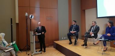 Aurescu: Fenomenul schimbărilor climatice este un multiplicator al ameninţărilor la adresa stabilităţii şi securităţii globale, întrucât determină consecinţe imediate, printre care penurie alimentară, mişcări forţate de populaţie