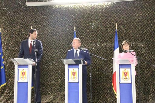 Aurescu: Prezenţa militarilor aliaţi în Baza Militară de la Cincu este o dovadă clară a unităţii şi solidarităţii aliate şi contribuie la consolidarea posturii NATO de descurajare şi apărare pe Flancul Estic, la Marea Neagră