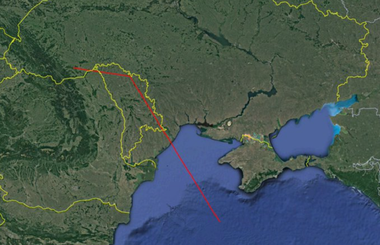 MApN: Sistemul de supraveghere aeriană a detectat o rachetă lansată din Marea Neagră, de pe o navă a Federaţiei Ruse, care a intrat în spaţiul aerian al Ucrainei şi R. Moldova, ”fără să intersecteze, în niciun moment, spaţiul aerian al României” 