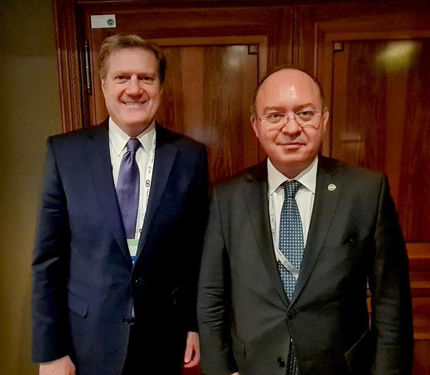 Aurescu, întrevedere cu o delegaţie a Congresului SUA/ Ministrul român de Externe a subliniat necesitatea de a acorda atenţie sporită situaţiei de securitate din Republica Moldova