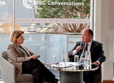 Ministrul de Externe, Bogdan Aurescu, a pledat, în cadrul Conferinţei de Securitate de la München, pentru o abordare multidimensională strategică pentru regiunea Mării Negre