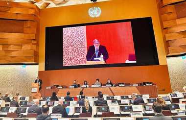 Emil Hurezeanu, la Geneva: România susţine consolidarea arhitecturii globale de control al armamentelor, dezarmare şi neproliferare, grav afectată de agresiunea militară nejustificată şi neprovocată a Federaţiei Ruse împotriva Ucrainei