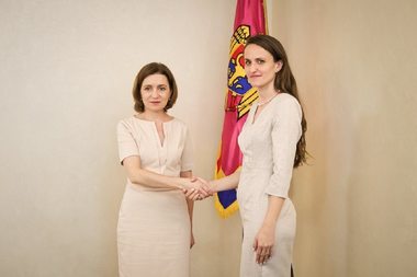 Ministrul de Externe, Oana Ţoiu, întâlniri cu Preşedintele Republicii Moldova, Maia Sandu, Preşedintele Parlamentului, Igor Grosu şi premierul Dorin Recean, la Chişinău: România, angajament ferm pentru integrarea europeană a Republicii Moldova
